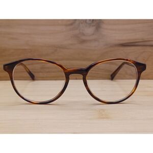 Warby Parker Watts 280 Sugar Maple Eyeglasses Oversized, Round Frames